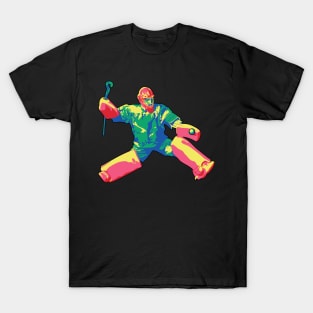 Goalie: Vibrant T-Shirt